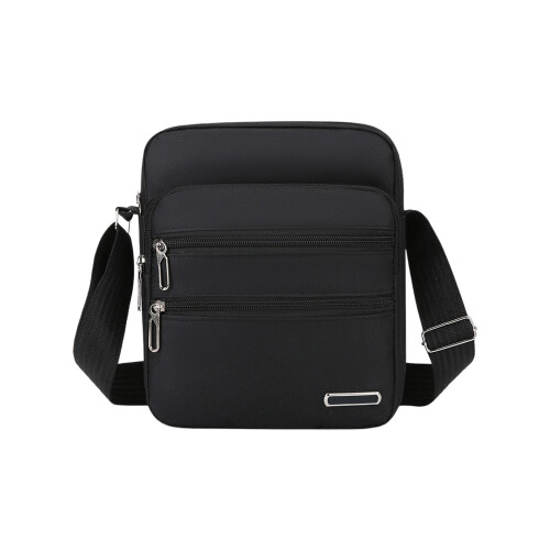 Αδιάβροχη τσάντα Oxford Sling Bag για άνδρες, λεπτή τσάντα πλάτης στο στήθος, μικρή 1
