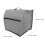 Oxford Cloth Sewing Machine Cover Grey with Pockets for Overlock 2