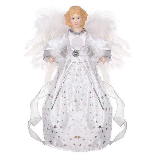 Angel Tree Topper Cloth & Spring Frame 12.6 in 1