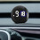 Car Motorcycle Clock Mini Multifunctional Stick-On Digital Watches Clock 2