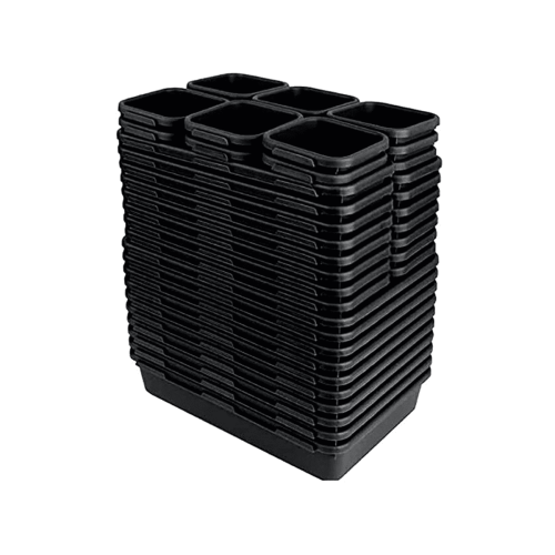 Werkzeugkasten-Organizer-Set mit Trennfächern, schwarz, 32er-Pack 1