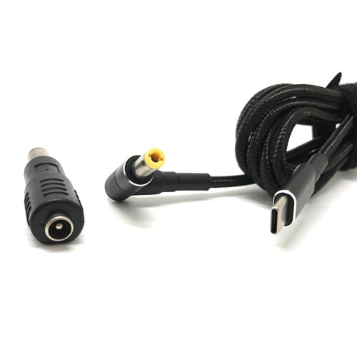 100W USB-C laptopvoedingsadapter met universele connector 2