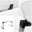 2Pcs Foldable Laptop Stand for Bed Use with Heat Dissipation and Space Saving 7