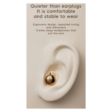 Wireless Sleep Earbuds  6.0,Soft in Ear Ear Buds, Sleep Headphones Small Design for Side Sleepers White