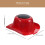 Support de sécurité anti-coupure pour mandoline, râpe, outil de coupe, rouge 4