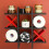 Træ Tic Tac Toe toiletpapirholder 40x40cm 5