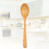 Beech Wooden Spoon 19 cm Reusable Serving Spoon 2
