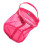 Rose Red Nylon Yarn Storage Bag 14 x 3 cm 3