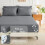 Queen Comforter Set 7-Piece Microfiber Beige 3