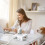 Sur Protector Power Strip: 6ft Flat Plug, 8 Outlets + 4 USB (1C), 3-Side Extender, White, ETL Listed 3