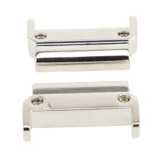 AU Silbermetall-Uhrenarmband-Adapter 20 mm Schnell-Fit-Verbindungen zum Austausch