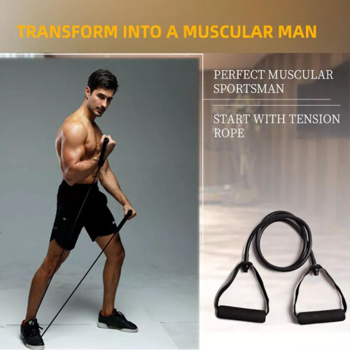 Fitness Exercise Cords Pull Rope Stretch Resistance Elastic Trainingxpct Y0H8 2