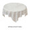 Lace Coffee Tablecloth 60x60cm White Polyester 3