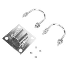 Starlink V2 Silber-Pfostenmontage-Adapter, Edelstahl