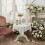 Lace Coffee Tablecloth 60x60cm White Polyester 5