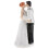 Hochzeitstortenfigur: Küssendes Paar 2
