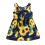 Φόρεμα για μωρά κορίτσια με αμάνικη φούστα και σχέδιο ηλίανθου, για νήπια, 18-24 4