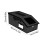 Stackable Baseball Cap Storage Box Black 1pc 3