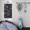 Wall-Mount Hanging Organizer Black Large Storage Box 4