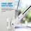 Adjustable Outdoor Flag Pole with Mounting Bracket Set 3