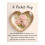 A Gift Card With A Flowered Pocket(K,Plastic) 2