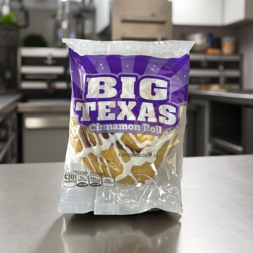 Cloverhill Big Texas Cinnamon Rolls, Individually Packaged, Pack of 6 2