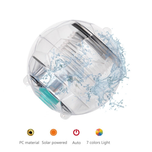 Solas Gréine Linnte, Uiscedhíonach LED, 7.8cm 2