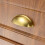 Bin Cup Drawer Pulls Brushed Gold 3 Inch 10 Pack 4