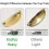 Bin Cup Drawer Pulls Brushed Gold 3 Inch 10 Pack 5
