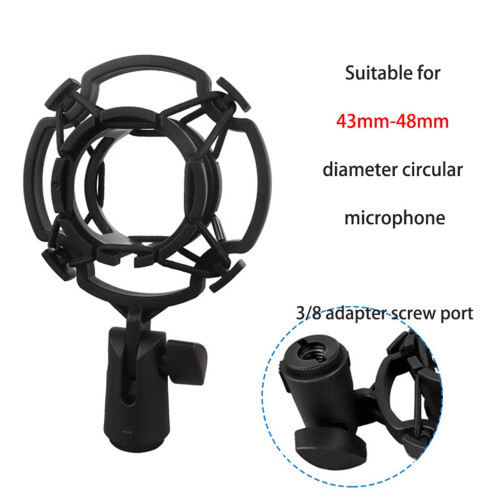 Microfoon shock mount met metalen statief voor 1