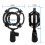 Microfoon shock mount met metalen statief voor 6