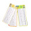 17PCS Multiplication Flash Cards for 3rd Grade, Times Table Practice, Compatible with Classroom & Home Use 6