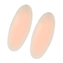 Silikon-Wadenpolster L 0,5 cm Weiß Selbstklebend