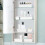 Set di 25 organizer per cassetti in plastica trasparente (4 misure) 4
