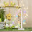 Easter Bunny Ornaments 6-Piece Foam Hanging Decor 5