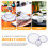 Melamine fruit bowl set with plates, bowls, and cup 5