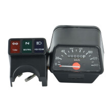 Motorcycle Speedometer Instrument Assembly Odometer Tachometer Gauges for XT225