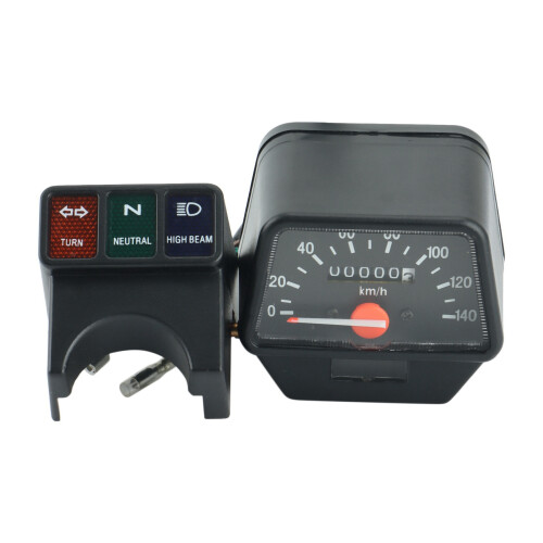 Motorcycle Speedometer Instrument Assembly Odometer Tachometer Gauges for  XT225