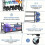 Double-Layer Iron Storage Rack for Sports Equipment 6