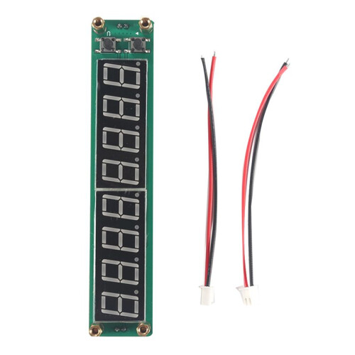 Frequency Meter Module PLJ-8LED-R Frequency Display Measurement 0.1MHz-2400MHz Frequency Display Component Module,B