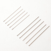 10-teilige Puppen-Rehairing-Nadeln aus Edelstahl Rerooting-Werkzeugset 0,6 mm & 0,8 mm