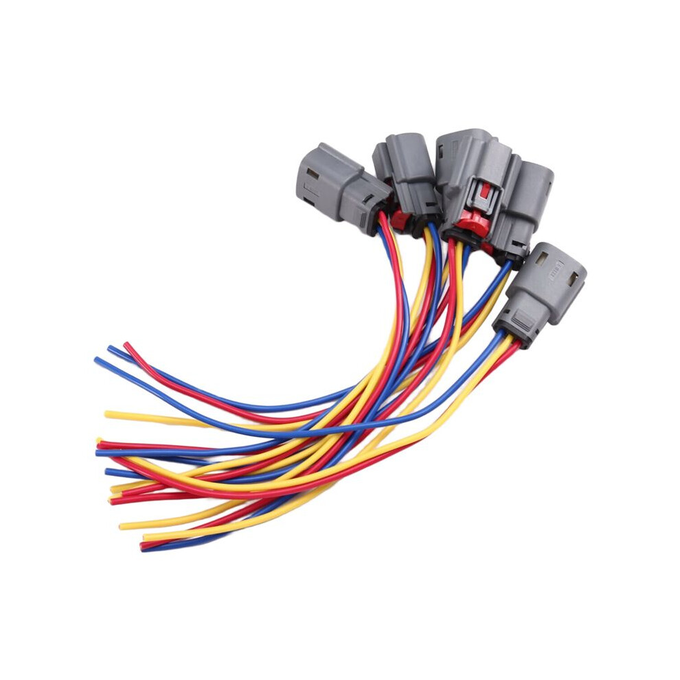 6Pcs Ignition Coil Connector Plug Pigtail Harness 2505-484814 Uf-646 For F150 2011-2016 Expedition Explorer Transit Light 4713105501223