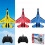 Planeur RC Su-35 en mousse – Prêt à voler avec éclairage LED 3