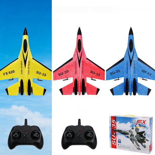 Planeur RC Su-35 en mousse – Prêt à voler avec éclairage LED 2