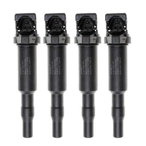 4 Pcs for  E46 E60 E85 E90 Ignition Coils with  Connector 12138657273 12137594937
