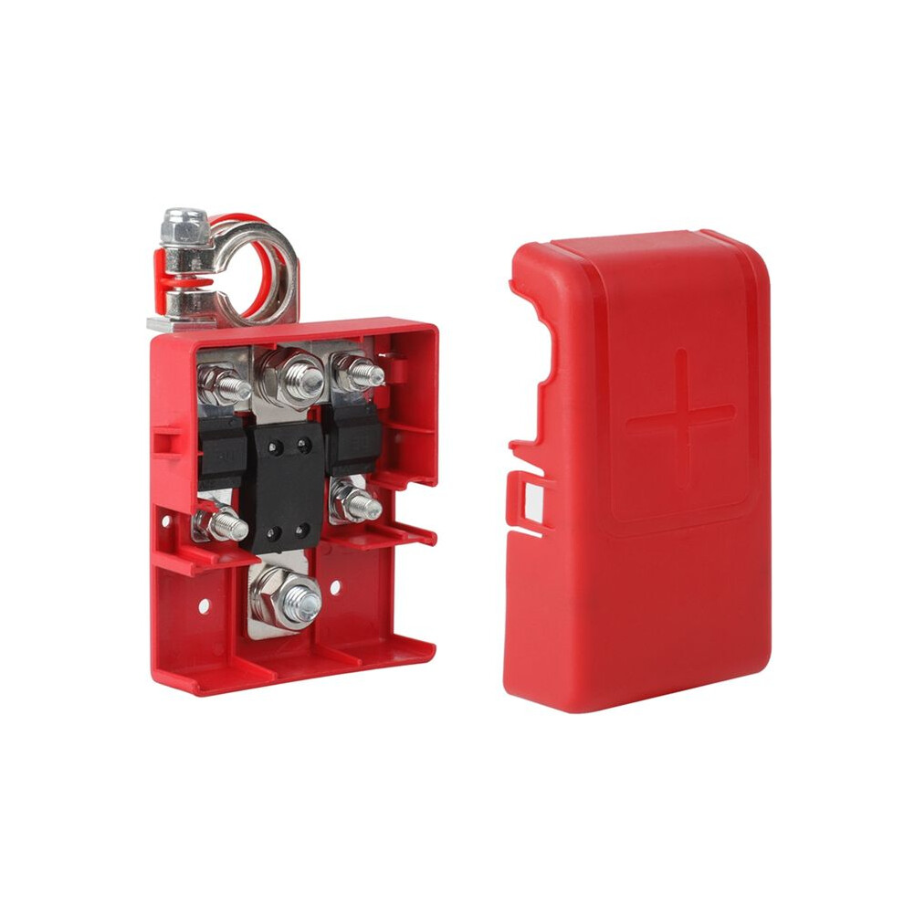 32V 400A Car Quick Release Fused Battery Distribution Terminal Clamp Connectors For 4Wds And Caravans Red 6032755221786