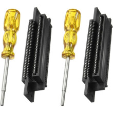 2pcs NES Game Machine Accessories 72 Pin Connector Console Slot Tool 72 Pin Replacement Connector Machine Repair Par