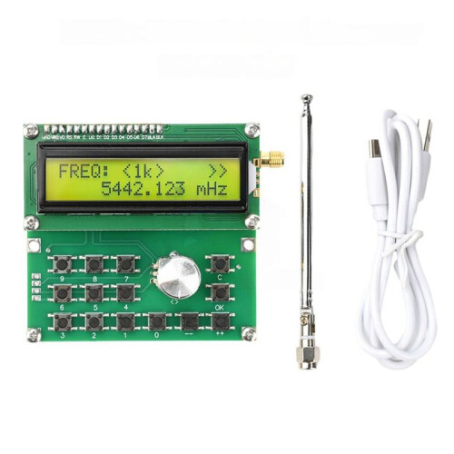 ADF4351 Signal Source Variable-Frequency Oscillator Signal Generator 35MHz to 4000MHz Digital LCD Display  4.5V-5.5V