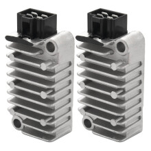 2X Aluminum Motorcycle Voltage Regulator Rectifier for TT250 TT225 SRX600 TDM850 TW200 FZR400 FZR600
