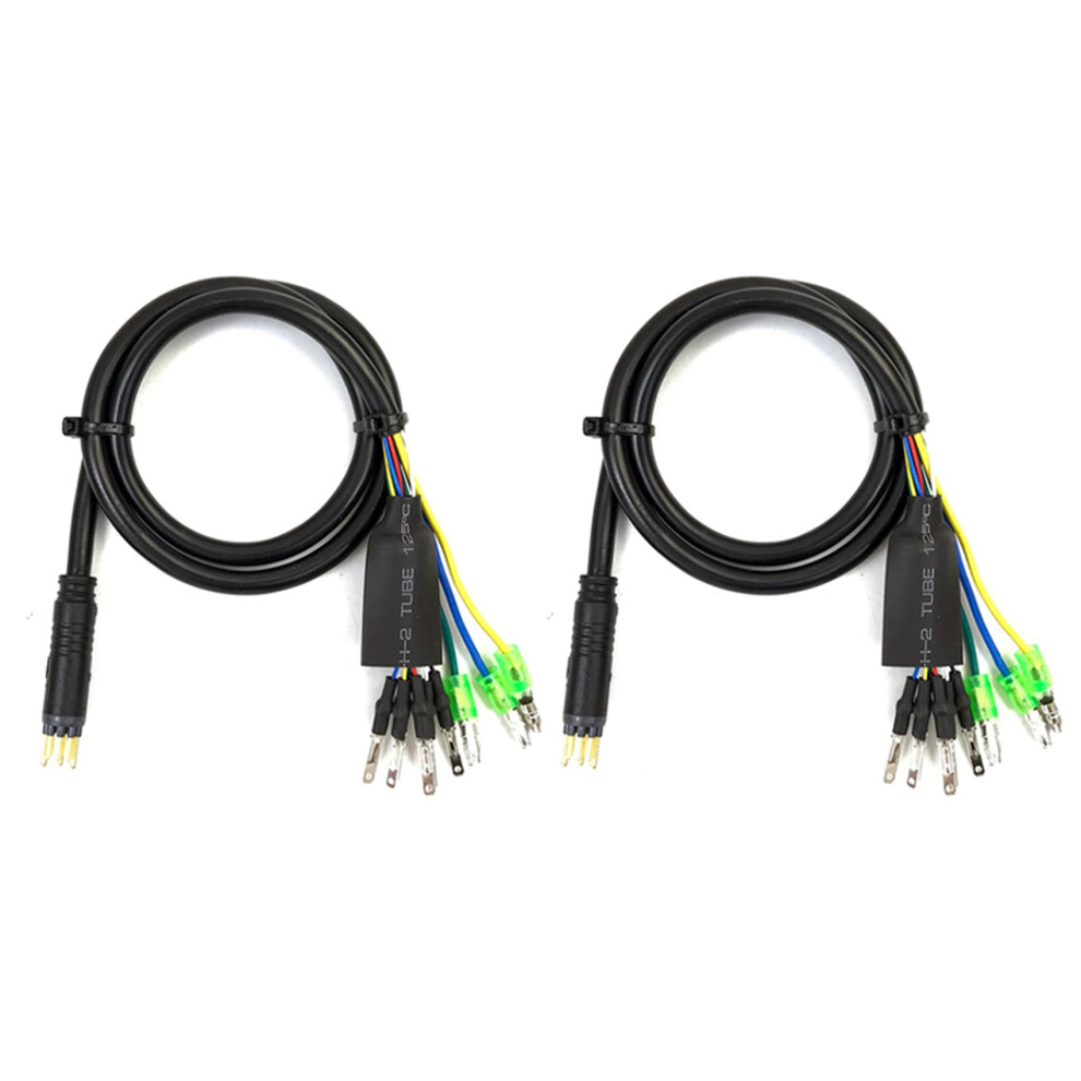 2Pcs 60Cm E-Bike 9Pin Motor Convert Extension Cable Cord Waterproof Connector For Bafang Front Rear Wheel Hub Motors 6031577682942